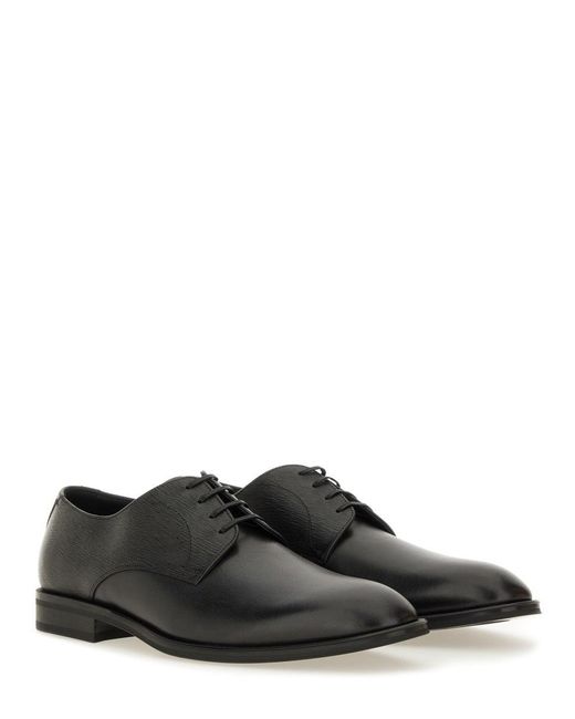 Boss Black Leather "Derby" Loafer