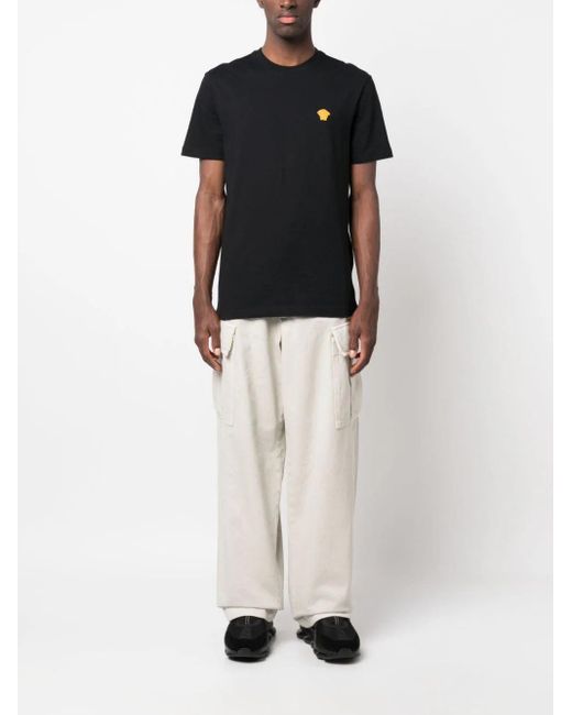 Versace White Medusa Motif T Shirt