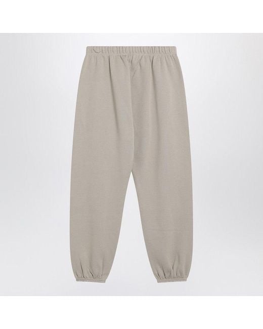 Fear Of God Gray Greige Cotton-Blend Joggers