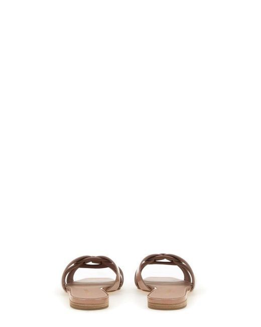 Saint Laurent Natural Sandal "Nu Pieds Tribute 05"