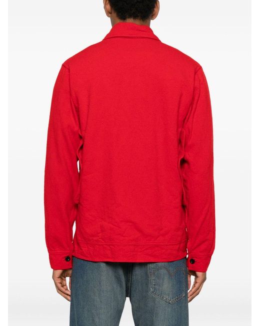 Junya Watanabe Red Wool Blend Jacket