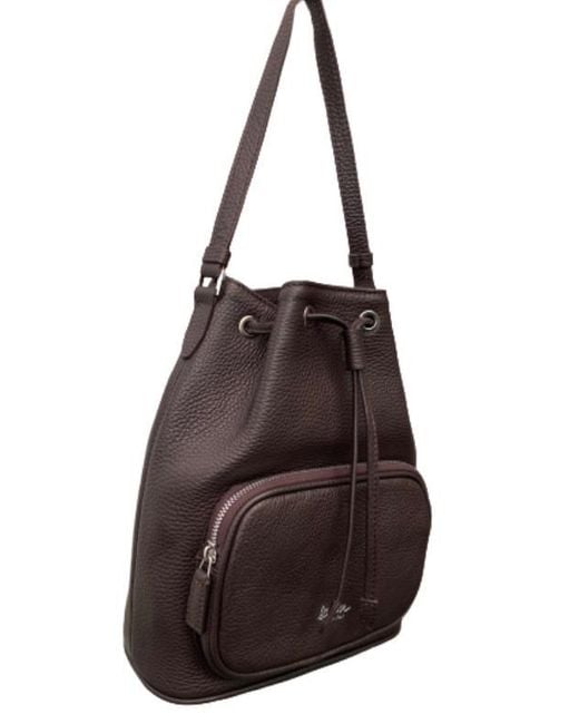 LA ROSE Black Borsa Sacchetto Grande Moro