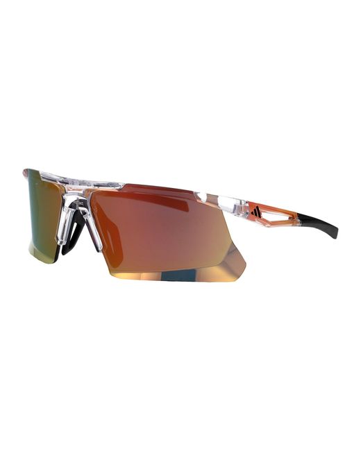 Adidas Brown Sunglasses Sp0119 26 Z for men
