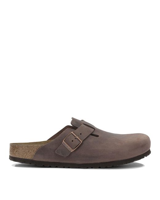 Birkenstock Brown "Boston" Sabot