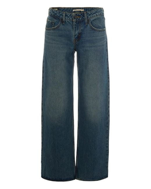 Levi's Jeans Met Vijf Zakken in het Blue
