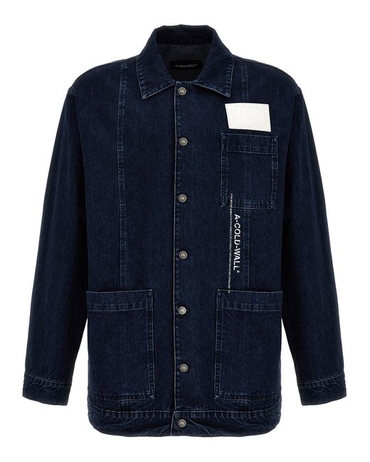 A_COLD_WALL* Blue 'Discourse Chore' Jacket for men