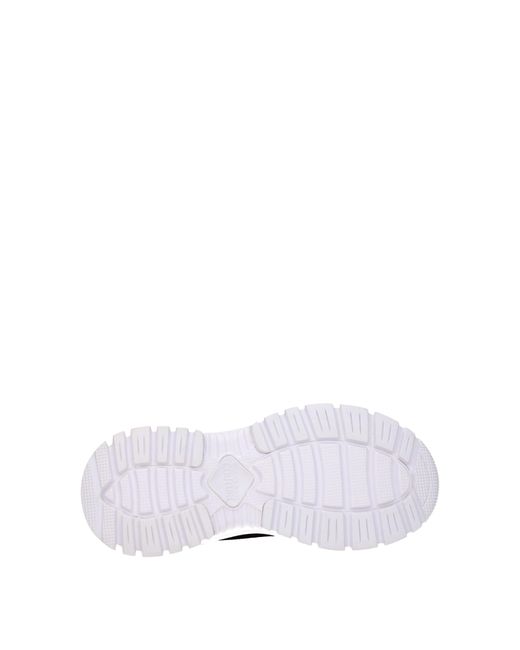 Versace Jeans Black Sneakers Couture Frau Stoff schwarz/weiß