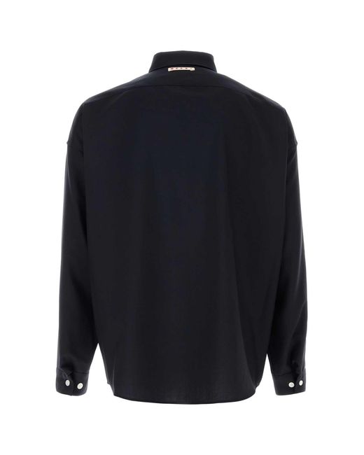 Marni Blue L/S Shirt for men