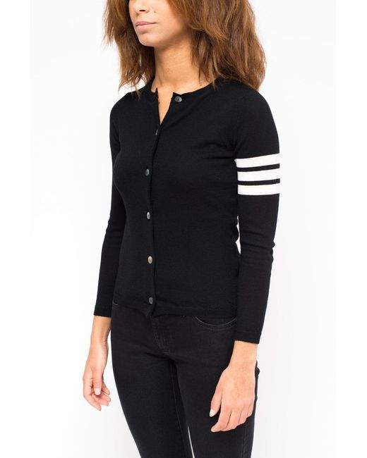 LA ROSE Black Pullover Schwarz