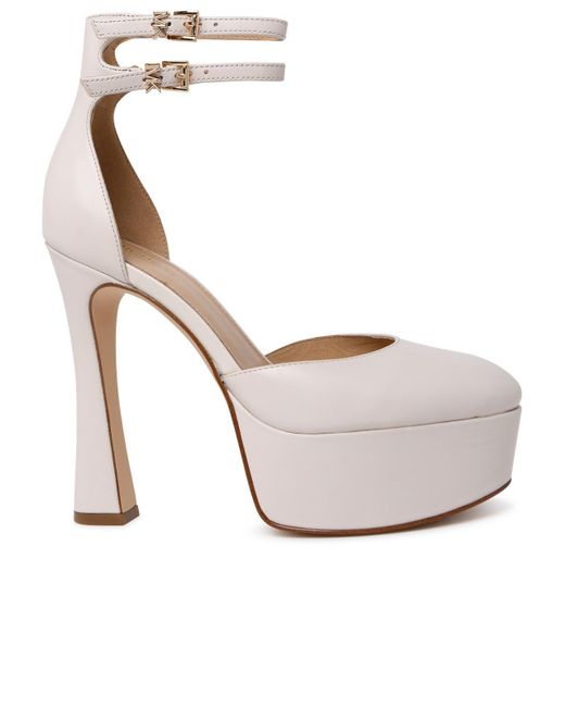 michael kors white pumps