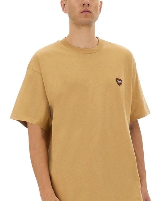 Carhartt Natural "Heart Ii Hartt" T Shirt