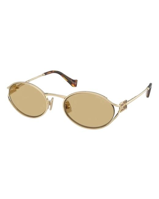 Miu Miu Metallic Mu52 Ys Sunglasses for men