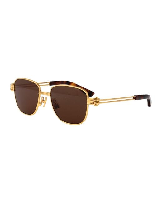 Bottega Veneta Brown Sunglasses