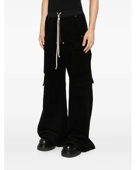 Rick Owens Black Cargobelas for men