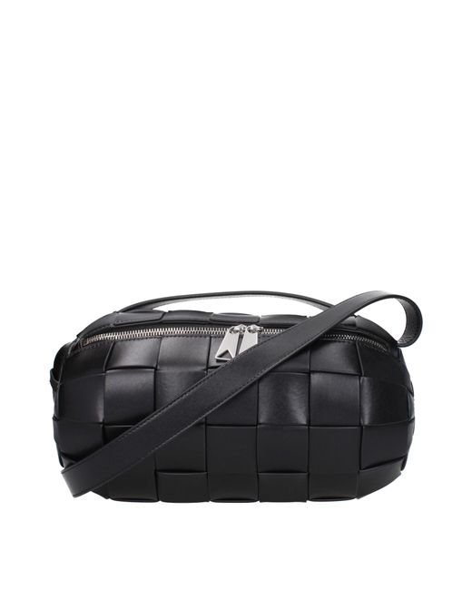 Bottega Veneta Black Boombox Leather Handbag