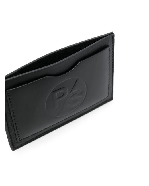 Porte-Cartes En Cuir À Logo Embossé Paul Smith pour homme en coloris Black