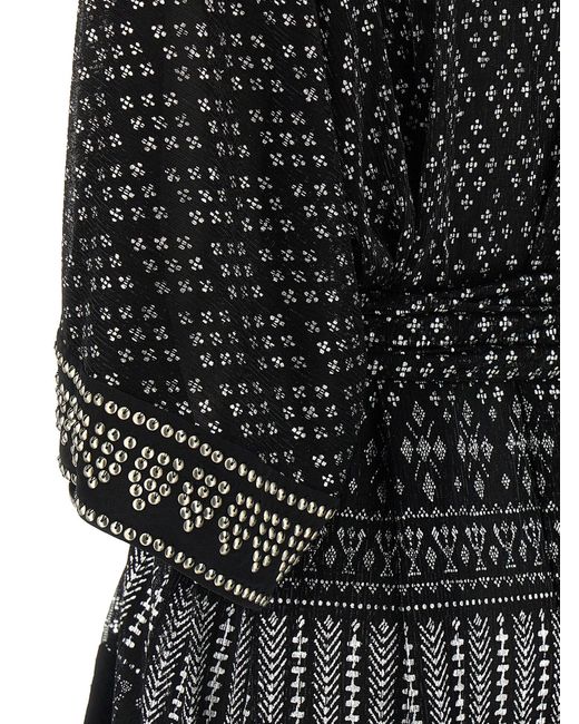 Isabel Marant Black 'Nawel' Kleid