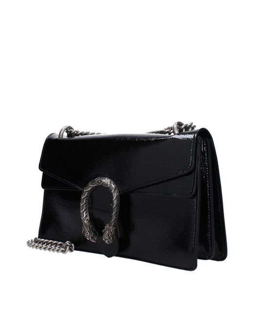 Gucci Black Dionysus Shoulder Bag Glossy