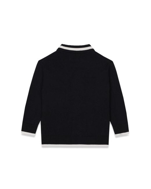 Dolce & Gabbana Black Back To School Cardigan