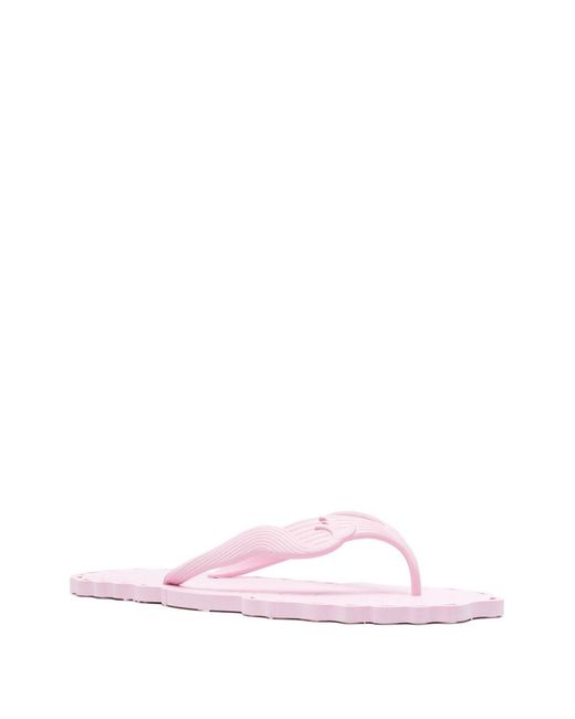 Zimmermann Pink Seafoam Thong Sandals