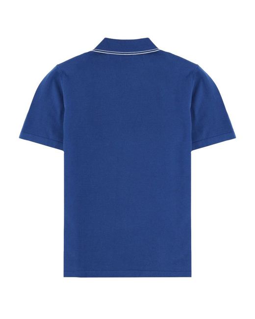 A.P.C. Blue Polo "Alex" Con Logo