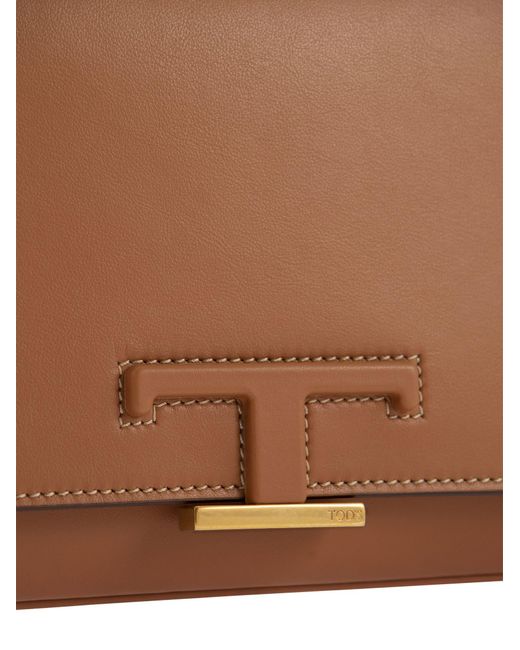 T Timeless Leather Mini Bum Bag Tod's de hombre de color Brown