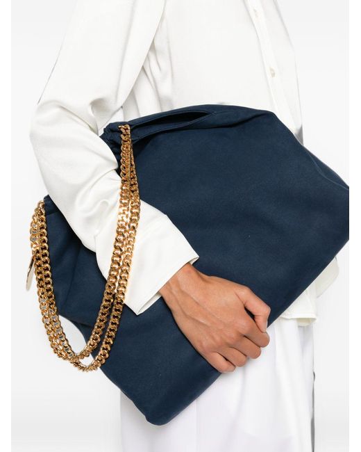Stella McCartney Blue Falabella Medium Handbag