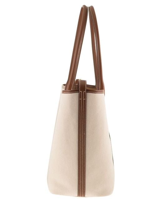 Polo Ralph Lauren White Medium Bellport Tote Bag
