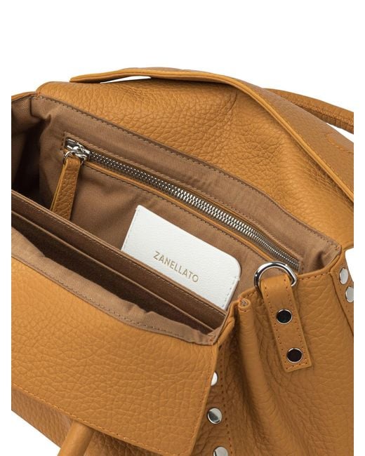 Zanellato Brown "Dotta" Handtasche