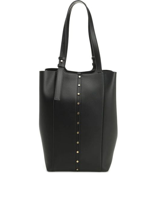 Golden Goose Deluxe Brand Black Shopping 24.7 N/S Smooth Calfskin Leather Body