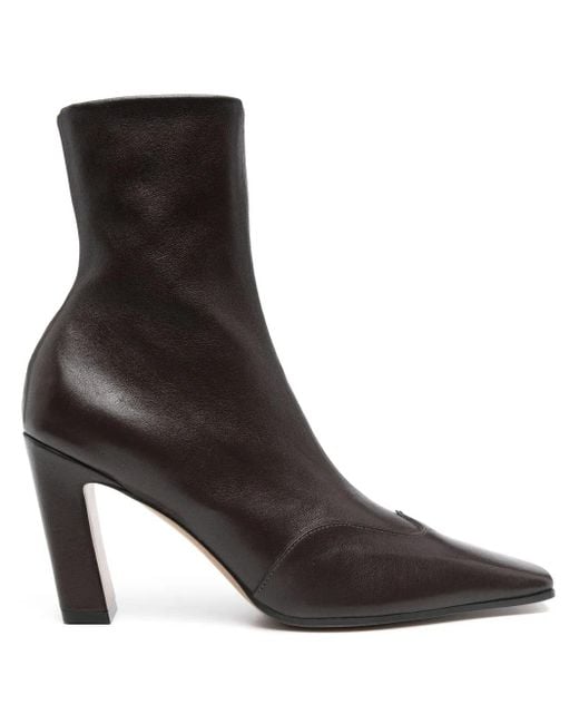 Khaite Brown Nevada 85Mm Boots