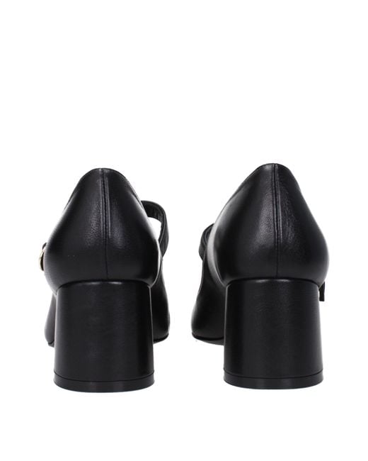 Stuart Weitzman Black Décolleté Stuart Womens Leder schwarz