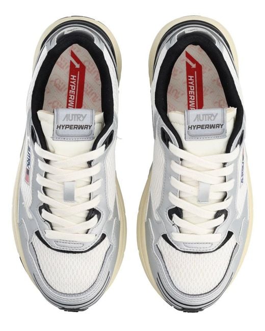 Autry White Hyperway Sneaker