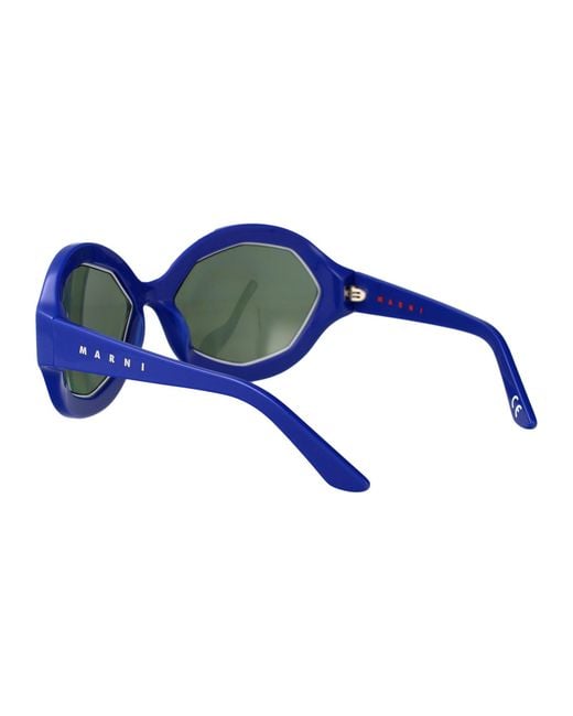 Marni Blue Sunglasses