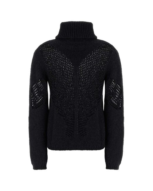 Our Legacy Black Charcoal Wool Sweater