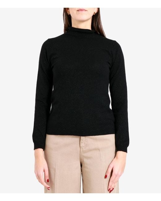 Gran Sasso Black Sweaters