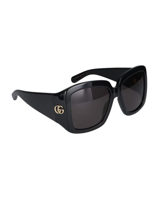 Gucci Sonnenbrille GG1402 S 001 schwarzes schwarzes grau /16 /130 in Black für Herren