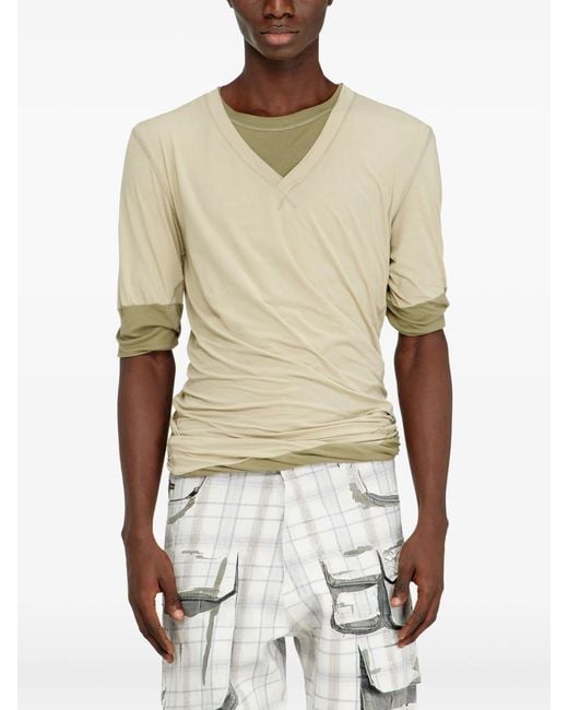 DIESEL Natural T Moody Logo T Shirt