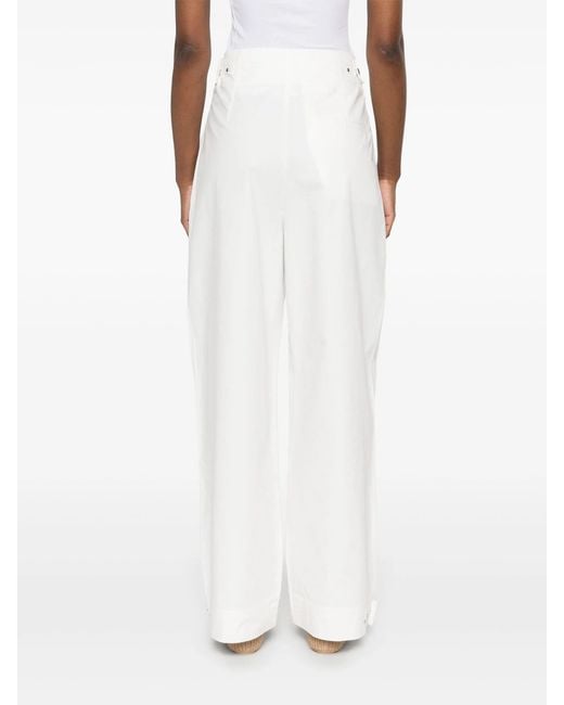 Antik Batik Winna Straight Broek in het White