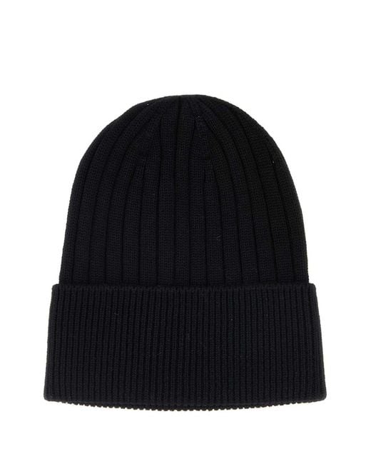 Gucci Black Logo Beanies Hat for men
