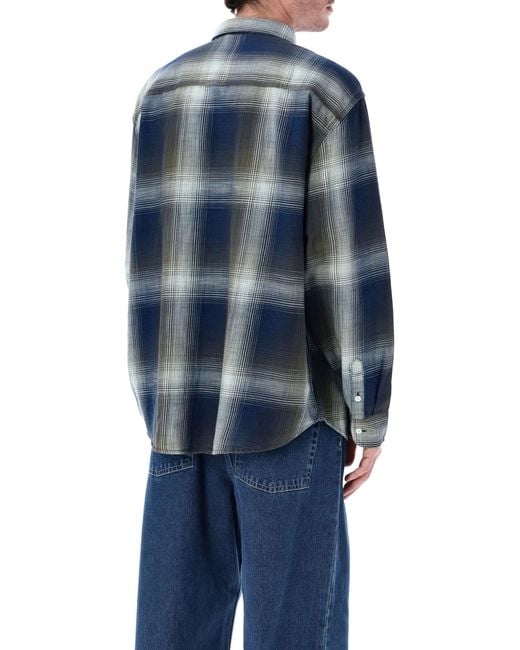 Vans Blue Check Shirt for men