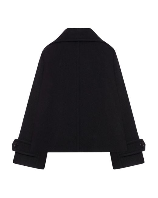 Chloé Black Wool Coat