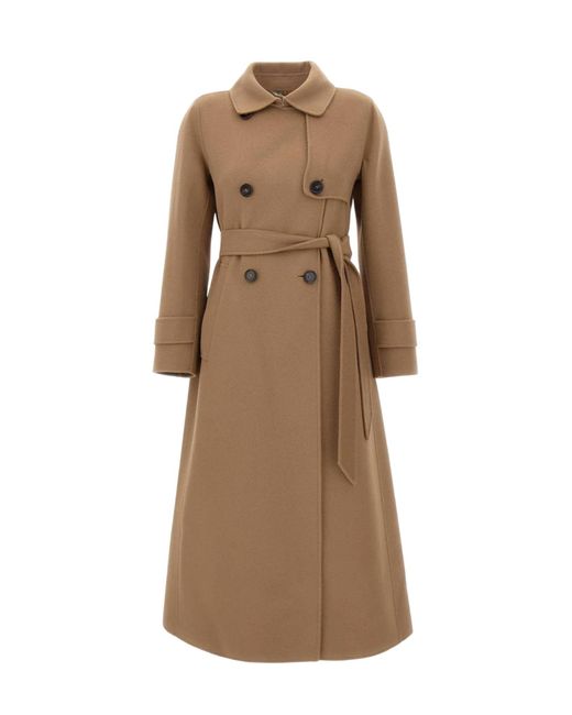 Max Mara Natural Coats Kamel