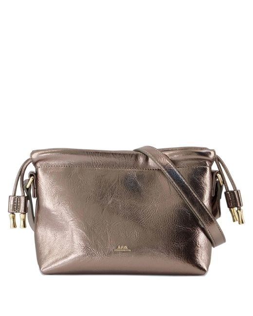 A.P.C. Brown Sac Ninon Mini