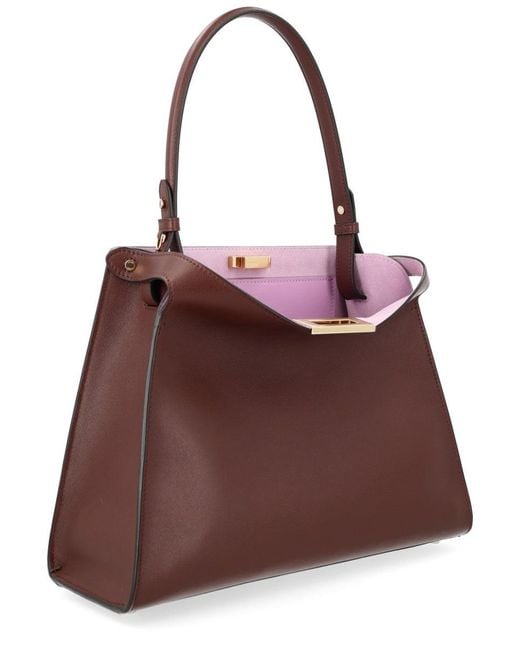 Fendi Purple Borsa Way" Medium