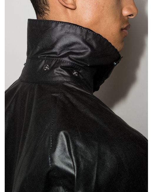 Barbour Black Bedale Wax Jacket for men
