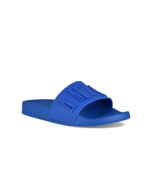 Amiri Blue Slides for men
