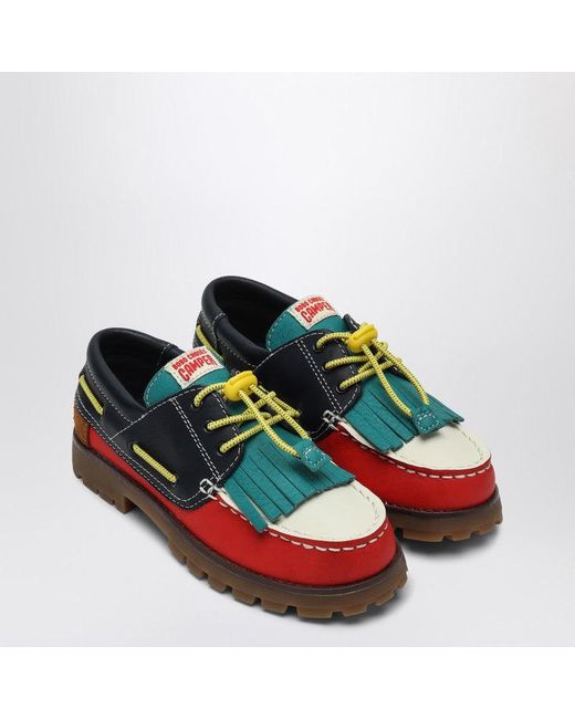 Bobo Choses Red Compas X Camper Loafer