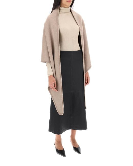 By Malene Birger Natural Scarpenna Wool Cape