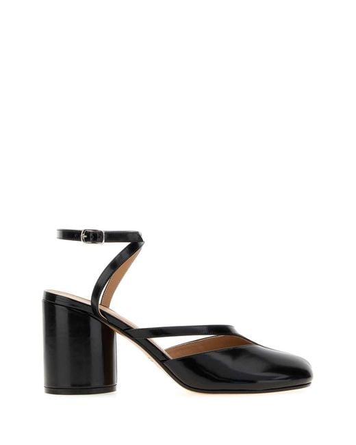 Maison Margiela Black Tabi Sandal Pump H80